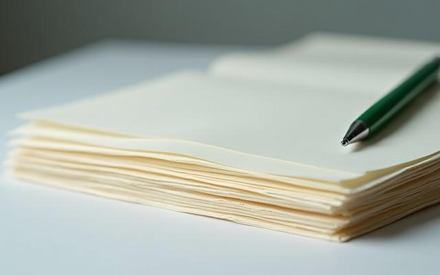 A document with a pen, representing HR policy development and compliance.